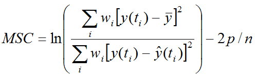 Equation MSC